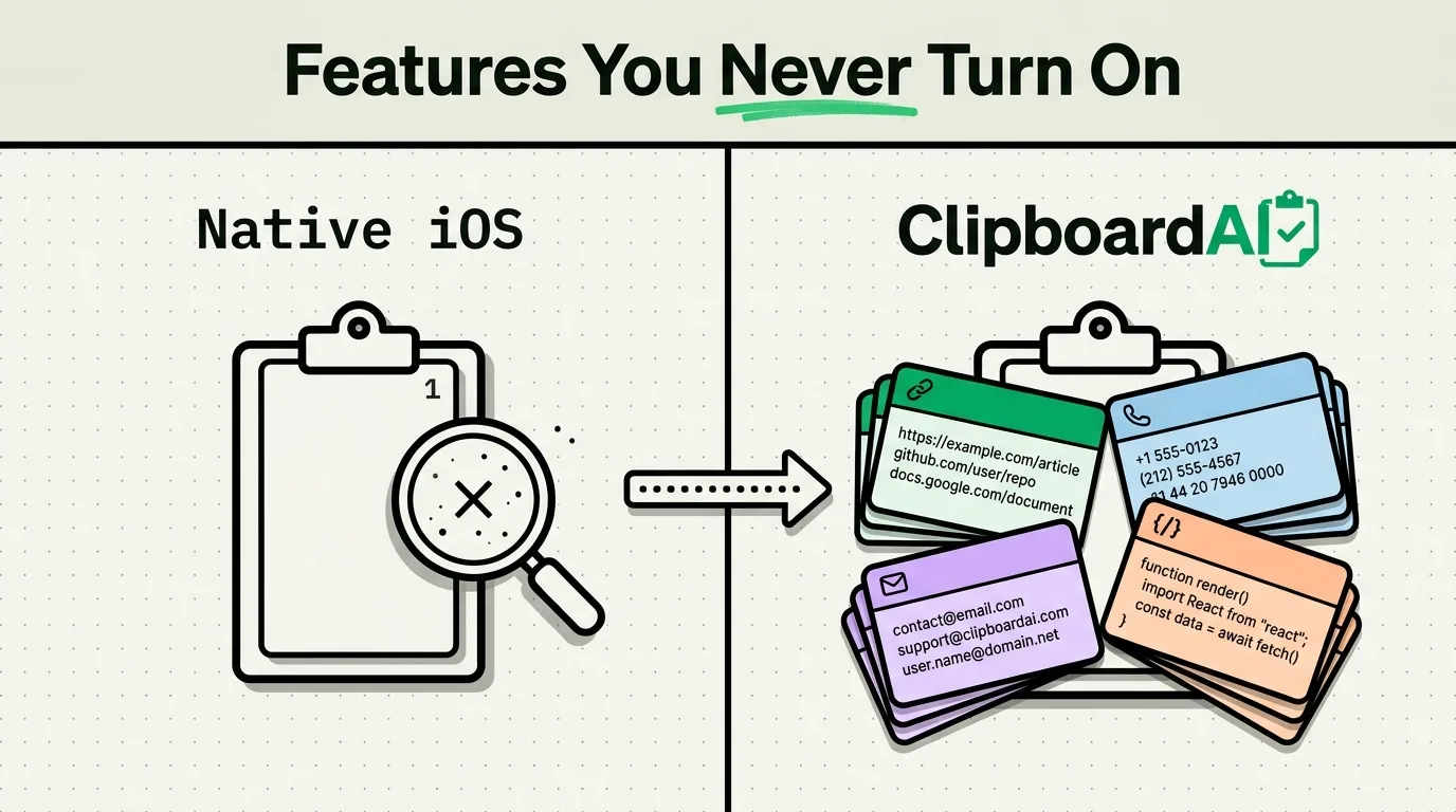 5 iPhone Clipboard Features Most People Never Turn On