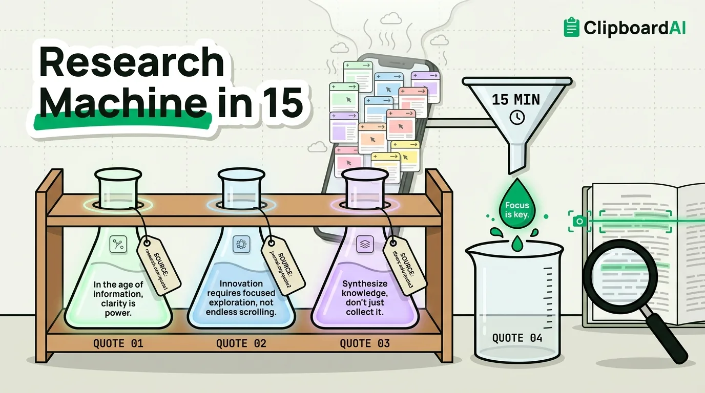 How to Turn Your iPhone Into a Research Machine in 15 Minutes