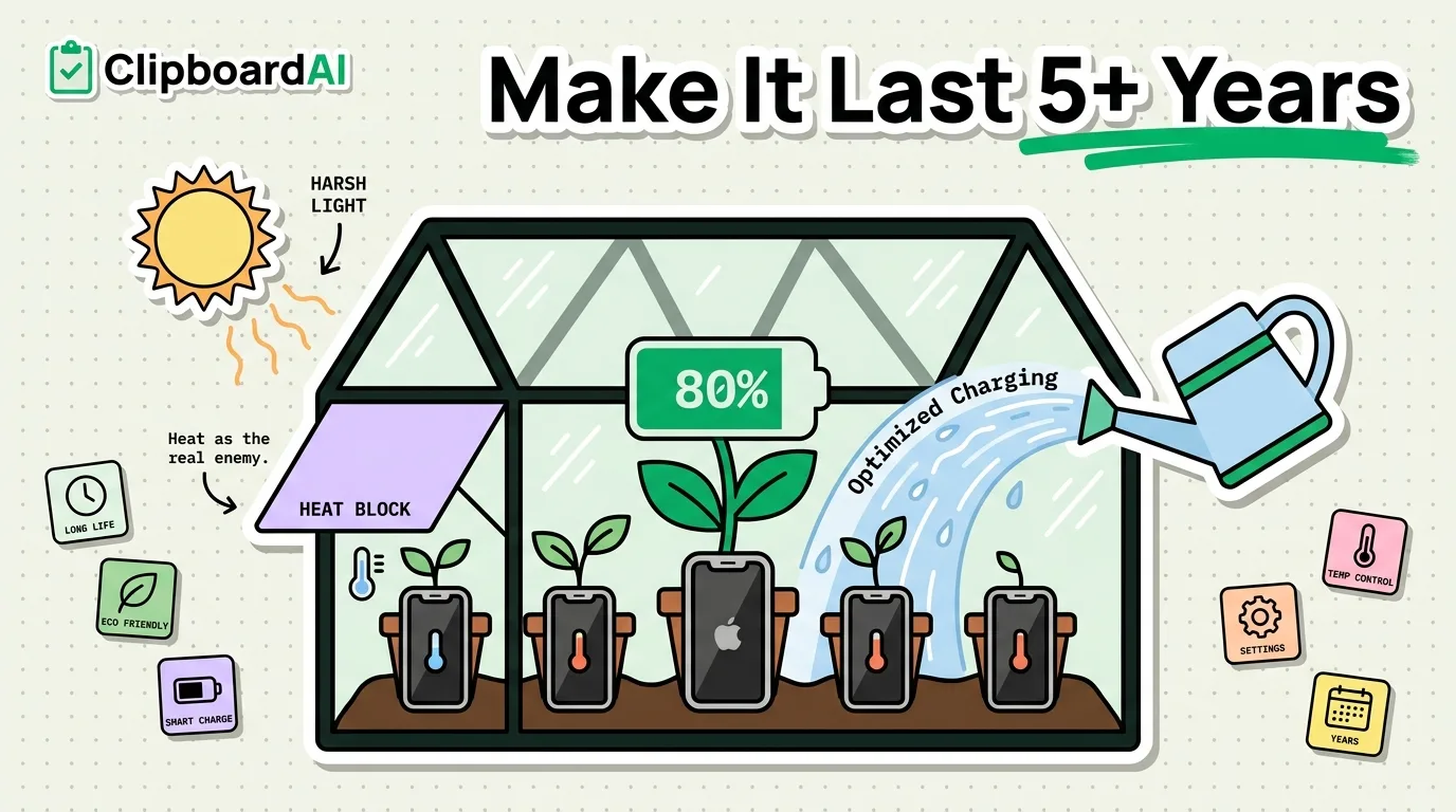 How to Make Your iPhone Last 5+ Years (The Complete Maintenance Guide)