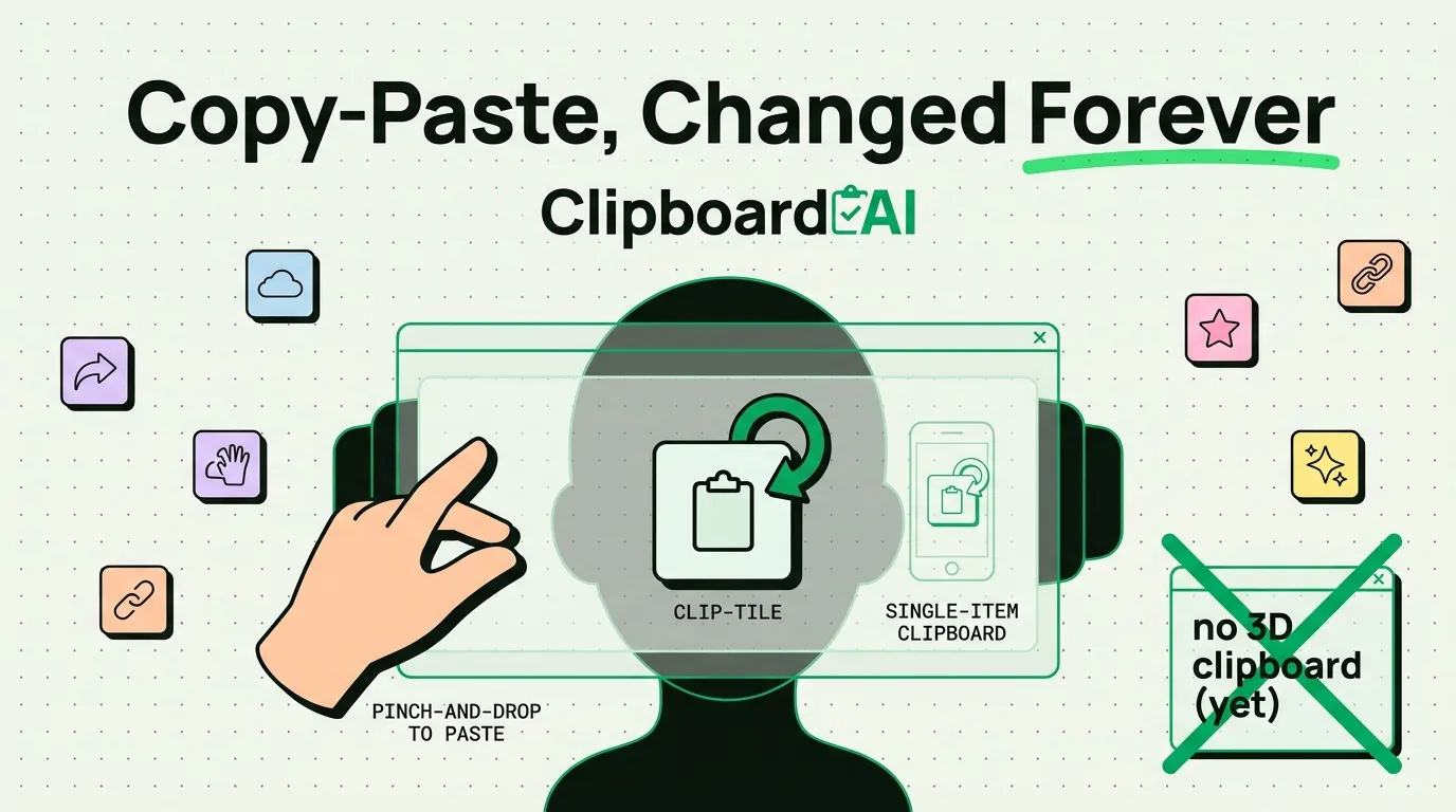 Spatial Computing and Clipboard: How visionOS Changes Copy-Paste Forever
